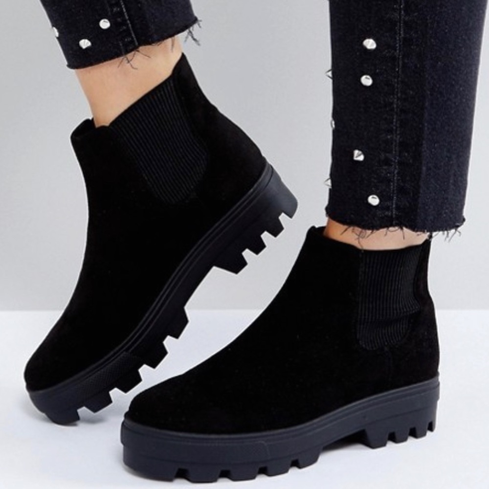 ASOS Arena Chunky Chelsea Boots
